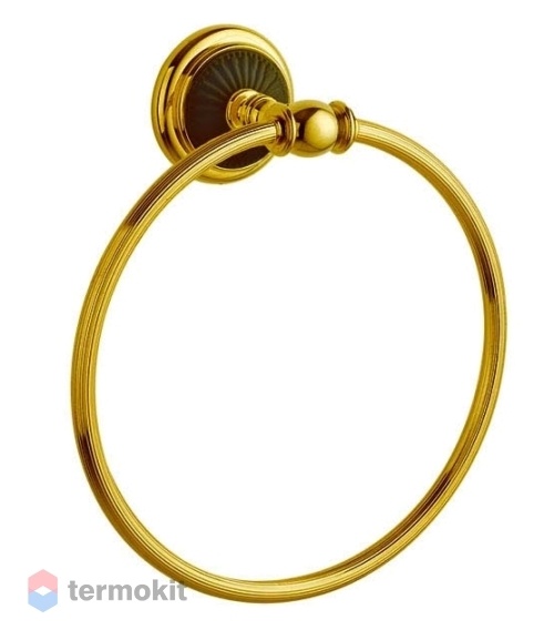 Кольцо для полотенец Boheme Palazzo золото 10155