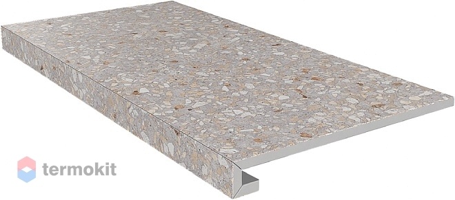 Ступень Kerama Marazzi Терраццо беж SG632000R/GCF клееная 33х60