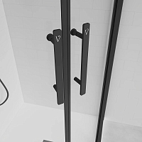 Душевой уголок Veconi Evo 200 B 1950x800x800 черный матовый E2-B-8080-01-C9