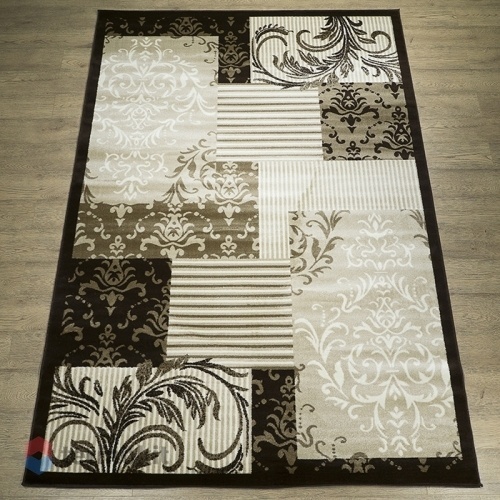 Ковёр Kitroom Круиз 80x150 прямоугольный бежевый/коричневый 22304 29655
