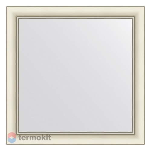Зеркало в багетной раме EVOFORM DEFINITE 64 белый с серебром BY 7618