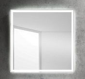 Зеркало Belbagno SPC с встроенным светильником и кнопочным выключателем 60 SPC-GRT-600-600-LED-BTN
