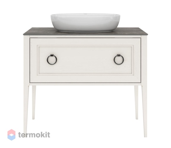 Тумба Kerama Marazzi PLAZA Classic напольная 100 PL.C.100.1+1\WHT белый