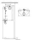 Душевая колонна Hansgrohe Croma 220 27224000