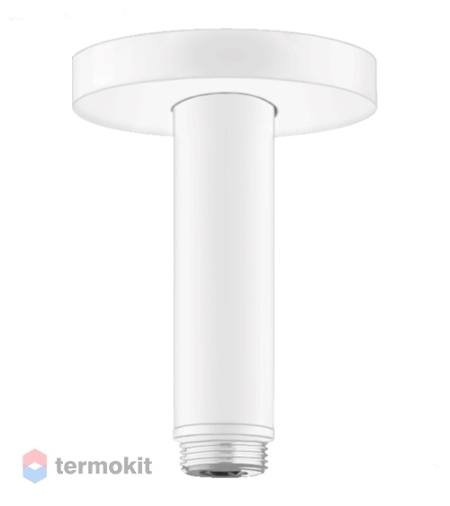 Излив для верхнего душа Hansgrohe белый матовый 27393700