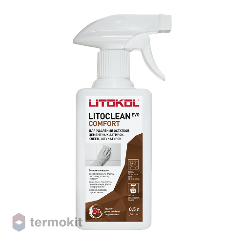Litokol Очиститель для цементной затирки Litoclean Comfort Evo 0,5л