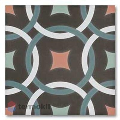 Керамогранит DNA Tiles Sync Chain Blue 15x15
