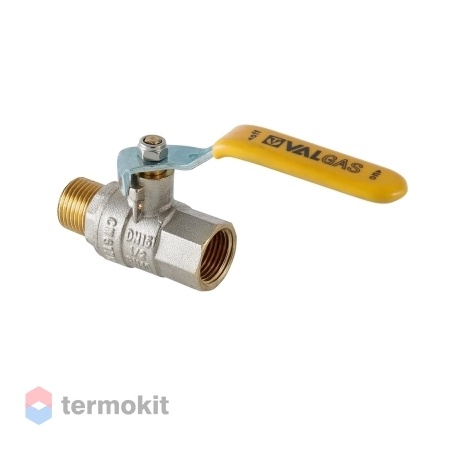 Кран шаровой газовый Valtec Valgas 3/4" НВ (рычаг)