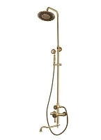 Комплект для ванны и душа Bronze de Luxe WINDSOR 10120DDF