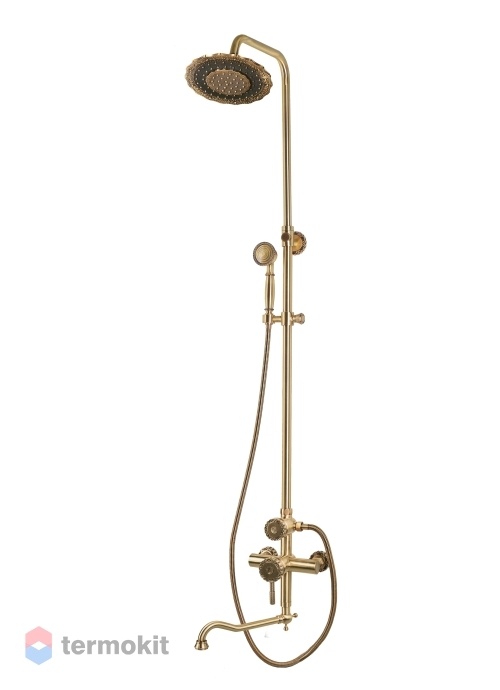 Комплект для ванны и душа Bronze de Luxe WINDSOR 10120DDF