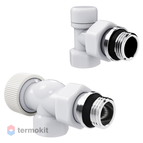 Royal Thermo Набор термостатический осевой Design 1/2М30х1,5 (Белый)