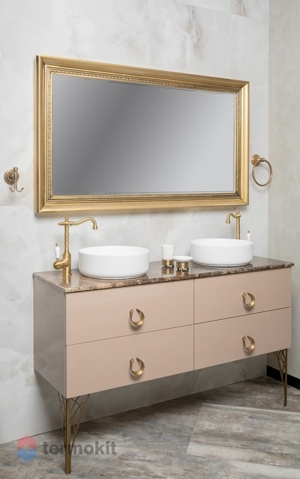 Зеркало Armadi Art NeoArt Terso 140 с подсветкой бронза 560-BR-140