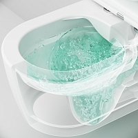 Унитаз подвесной AM.PM Func с сиденьем микролифт белый матовый C8F1700MWSC Уцененный