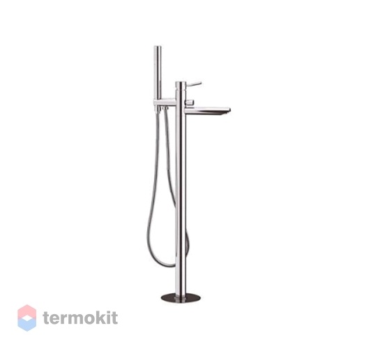 Смеситель для ванны и душа напольный Remer Minimal Хром N08
