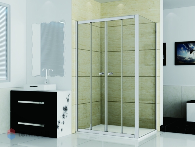 Душевой уголок RGW Classic CL-43 (CL-10 + Z-12) 140x100x185 040943140-11 Хром