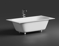 Ванна из искусственного камня UMY IN FOCUS 1900x900 U-Coat белый глянец UG11012