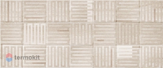 Керамическая плитка Gracia Ceramica Rhodes beige 02 настенная 25х60