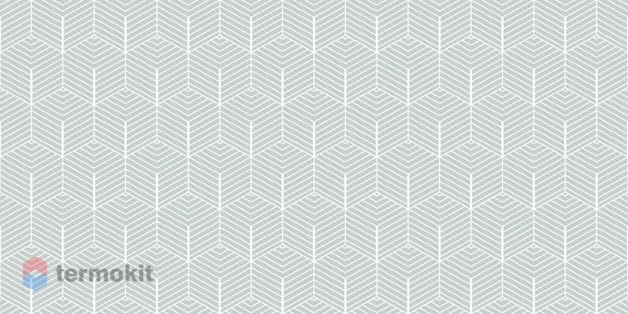 Керамическая плитка Lb-Ceramics Эллен настенная декор бирюзовая 1041-8202 19,8х39,8