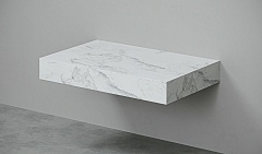 Столешница Velvex Unit 80 белый мрамор st.UNI.80-630