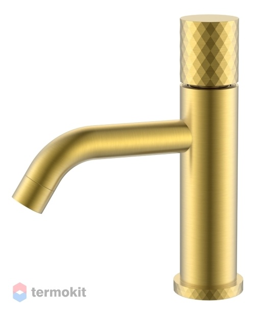 Смеситель для раковины Boheme Stick Mat Gold DIAMOND 121-GM.4