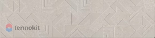 Керамогранит Kerama Marazzi Про Матрикс SBD008/DD3186 белый геометрия декор 15x60