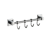 4 крючка на планке Haiba HB8615-4