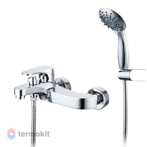 Смеситель для ванны и душа Lemark Shift хром LM4334C