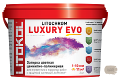 Затирка Litokol цементная Litochrom 1-10 Luxury Evo LLE.230 багамы 2кг