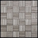 Мраморная мозаика Natural S-Linе KB-P55 (XY-M031G-55P) 30,5х30,5