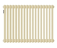 Стальной трубчатый радиатор Kohr Heim 2057/18 секций с боковым подключением 3/4 RAL1015