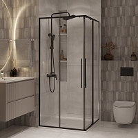 Душевой уголок Niagara Nova 1950x800x800 черный матовый NG-6822-34BLACK