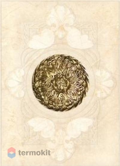 Керамическая плитка Eurotile Ceramica Diamonds 84 вставка декор 10x14