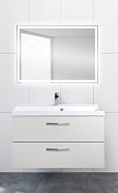 База под раковину Belbagno AURORA подвесная 90 AURORA-900-2C-SO-PB Pietra Bianca