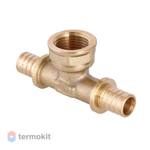 Valtec Тройник надвижной с внутренней резьбой 20х1/2"х20 латунь CW614N