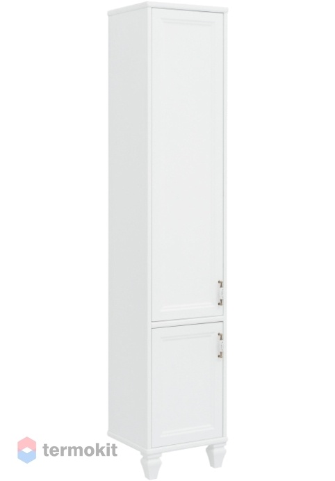 Шкаф-колонна Aquanet Валенса NEW 40 L напольный белый матовый 00243234
