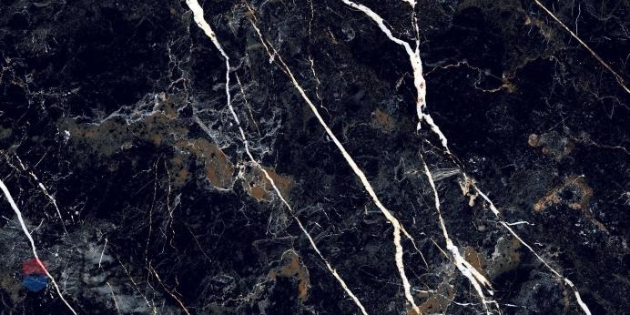 Керамогранит Realistik Obsidian Black Sparkle Dark 60х120