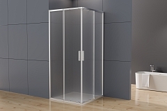 Душевой уголок Vincea Rapid-N 1950x(880-1000)x(780-900) (текстурное стекло) хром VSS-3RN9010E10MT