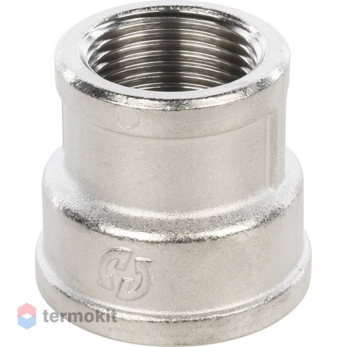 STOUT Муфта переходная ВВ 1" x 3/4" никелированная