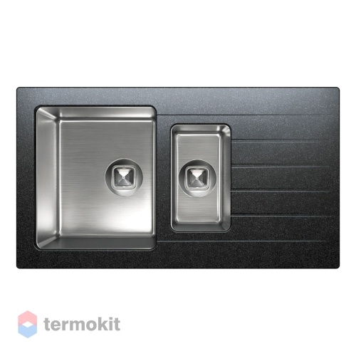Мойка для кухни Tolero Twist TTS-890K черный 474469