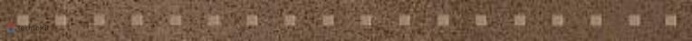 Керамическая плитка Laparet Metallica Pixel Бордюр коричневый 3,4х50