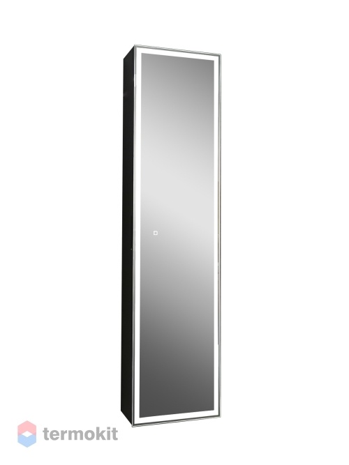 Зеркальный шкаф Континент Mirror Box black Led 40 Черный МВК050