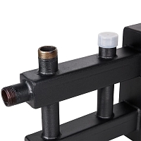 ROMMER Коллектор (дублер компакт) с гидроразделителем на 1+1+1 контура  до 60 кВт