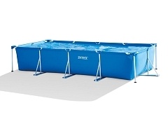 Бассейн каркасный Intex RECTANGULAR FRAME POOL SET, 450х220х84см 28274NP