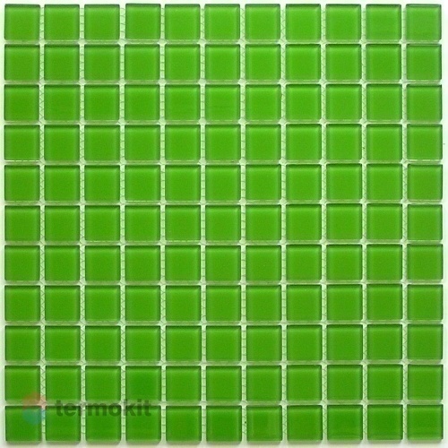 Стеклянная Мозаика Bonaparte Green Glass (4x25x25) 30x30