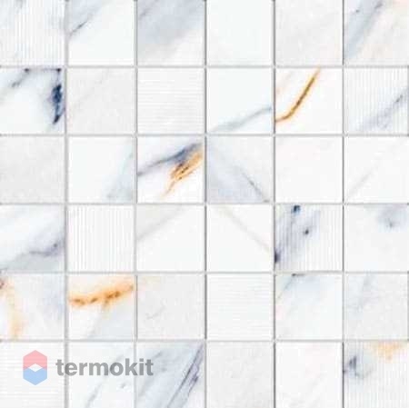 Керамическая плитка Eletto Ceramica Calacatta Fantasy Mosaic мозаика 30х30