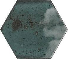 Керамическая плитка Ribesalbes Hope Blue Hex Glossy настенная 15x17.3