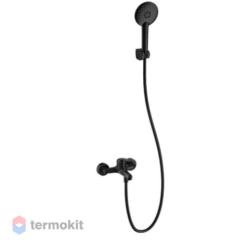 Смеситель для ванны и душа WONZON & WOGHAND Черный WW-4530-MB