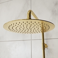 Душевая система RGW Shower Panels SP-31G с термостатом золото 51140131-06