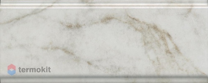Керамическая плитка Kerama Marazzi Серенада BDA025R Бордюр белый глянцевый обрезной 30x12