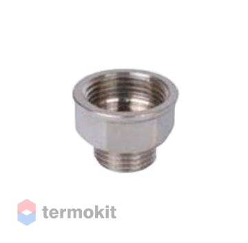 STOUT Переходник под ключ ВН 1" x 1/2" никелированная